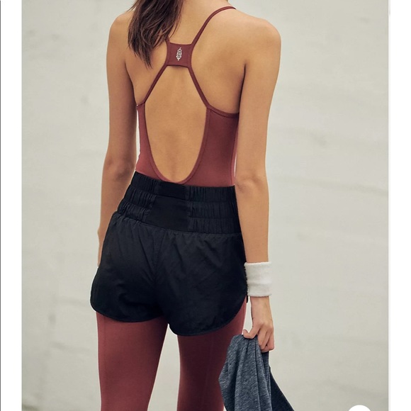 Free People The Way Home shorts in black - Picture 3 of 6